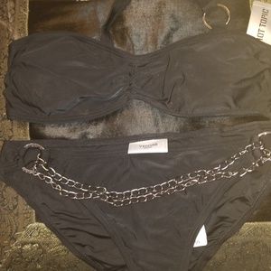 Vigoss Swimwear Super Sexy Chain Link Bikini L NEW